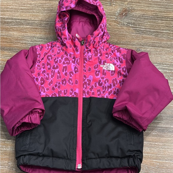 North Face Toddler Ski Jacket and Bib Set - size 2T - Picture 2 of 6